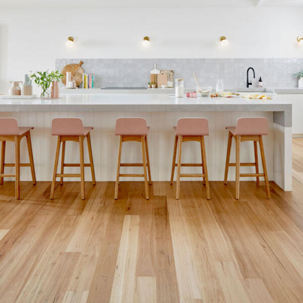 Hybrid flooring in Geelong kitchen