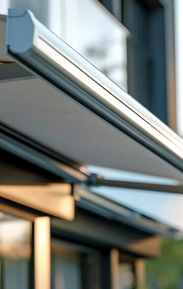 Outdoor retracting awning and folding arm awnings in Geelong