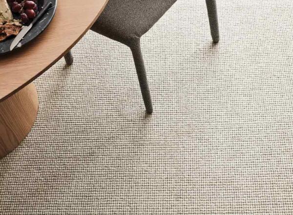 Close up of wool blend carpet in Geelong home