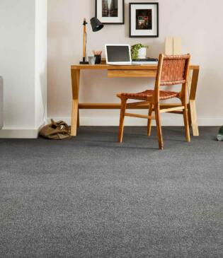 Polyester carpet in Geelong home