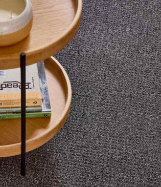 Close up of polypropylene carpet in Geelong home