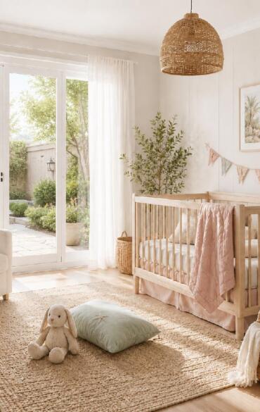 Sheer curtains in Geelong home