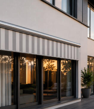 Outdoor awning for Geelong home